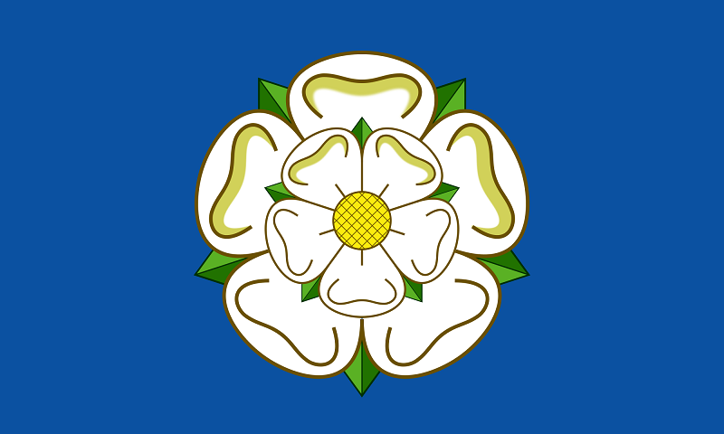 Yorkshire Flag sticker - Colourfast Graphics