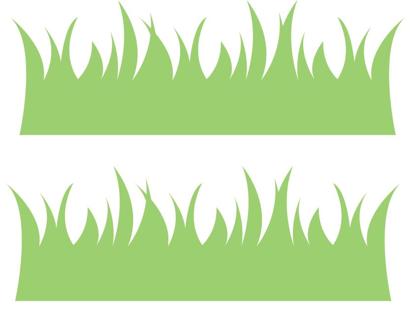 1 Pair of Grass style 5 - Colourfast Graphics