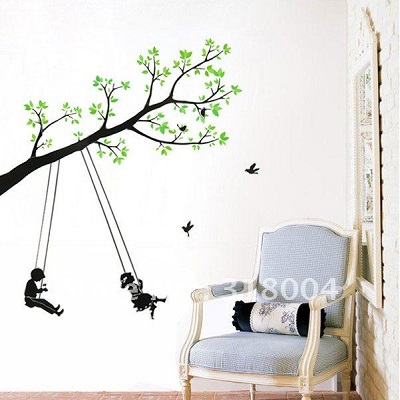 tree and swing - Colourfast Graphics